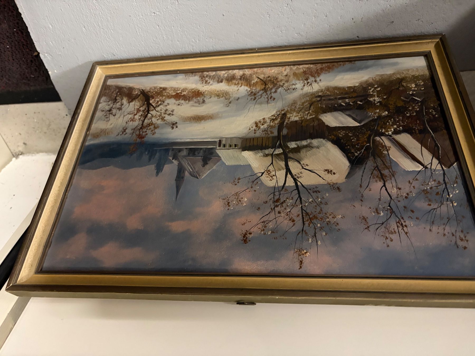 Dipinti: Winterlandschaft – Usato da Erlinsbach SO venduto da Mozi03 1