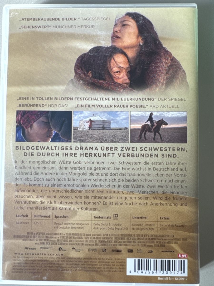 Tutti i DVDs: Schwarze Milch Top Film – Usato da Brunnadern venduto da Nanuk60 1