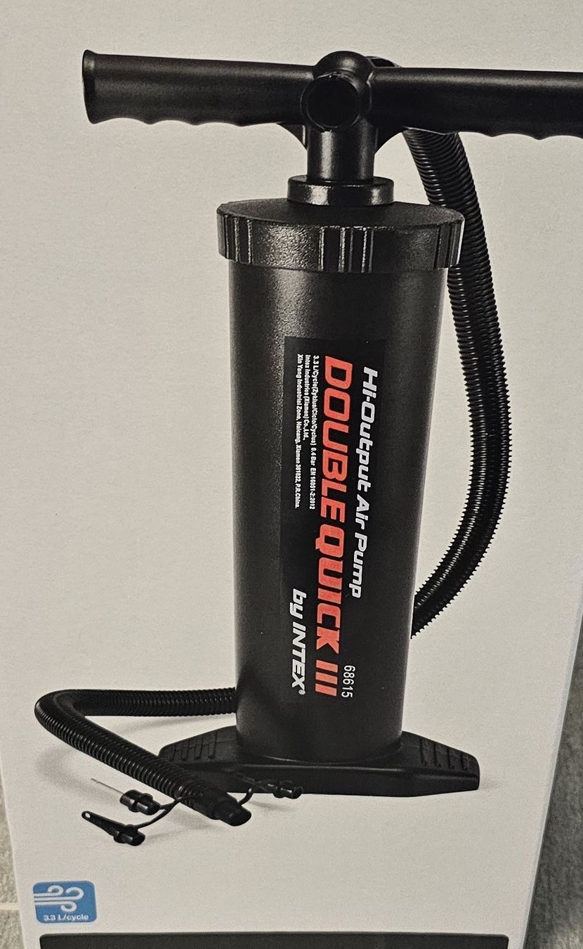 Intex Pompe & Parti di ricambio: Intex Handpumpe Double Quick III neuwertig – Nuovo (secondo la descrizione) da Bazenheid venduto da Fejan 1
