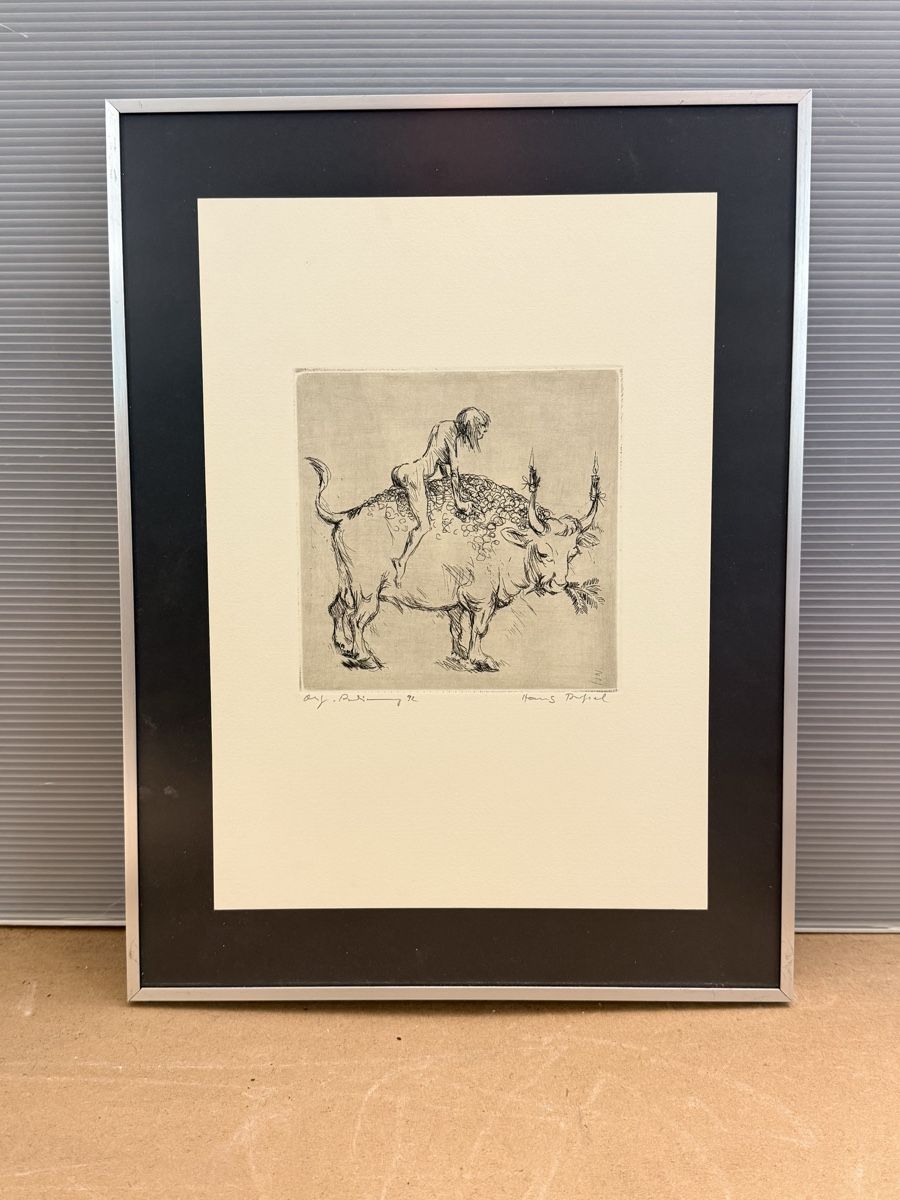 Grafica & Litografie: Radierung (2) 40.5x30.5cmn – Usato da Solothurn venduto da NUVICO