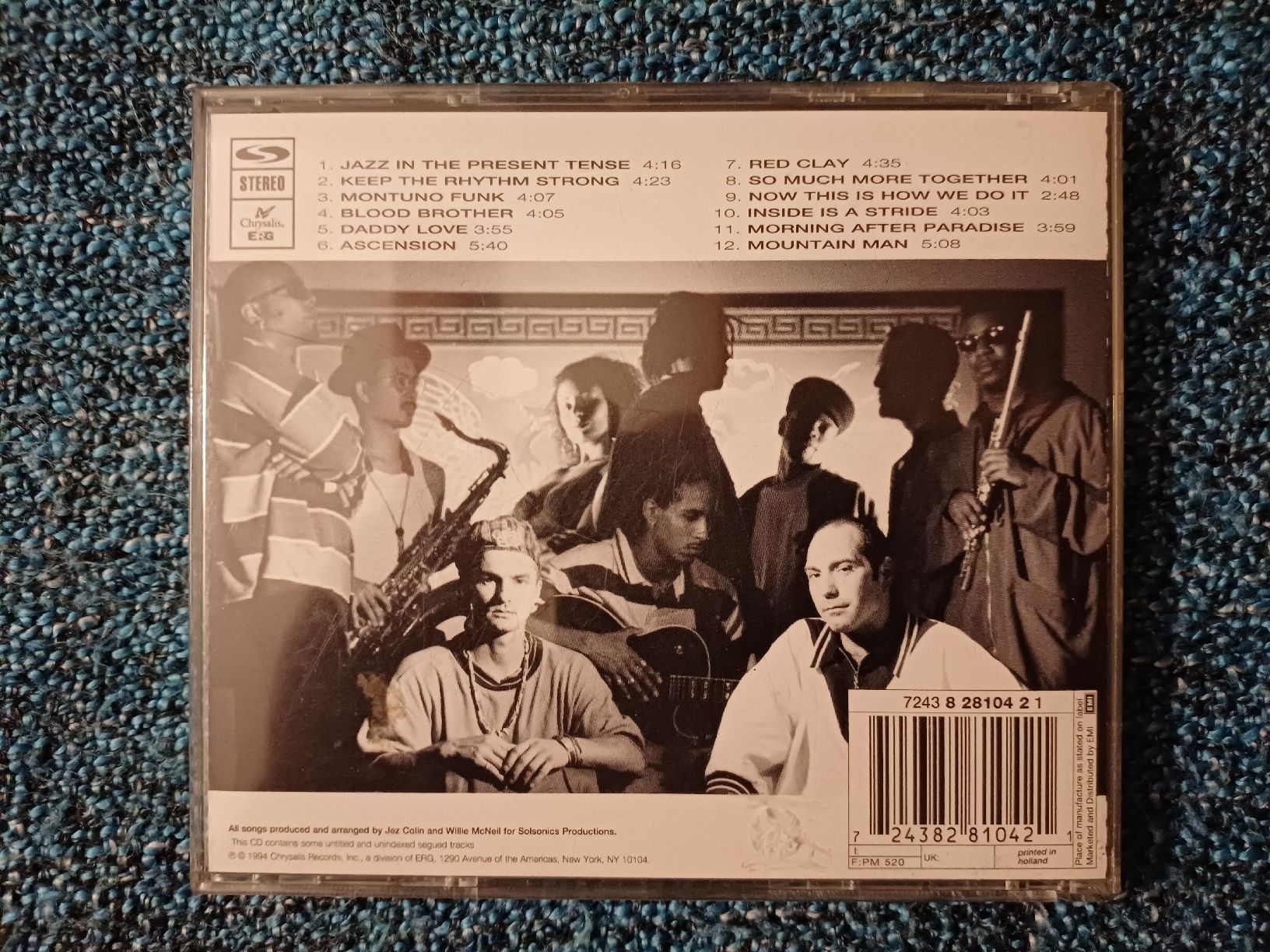 CD: The Solsonics "Jazz in the present tense" CD – Usato da Begnins venduto da Drastic-Sound 1