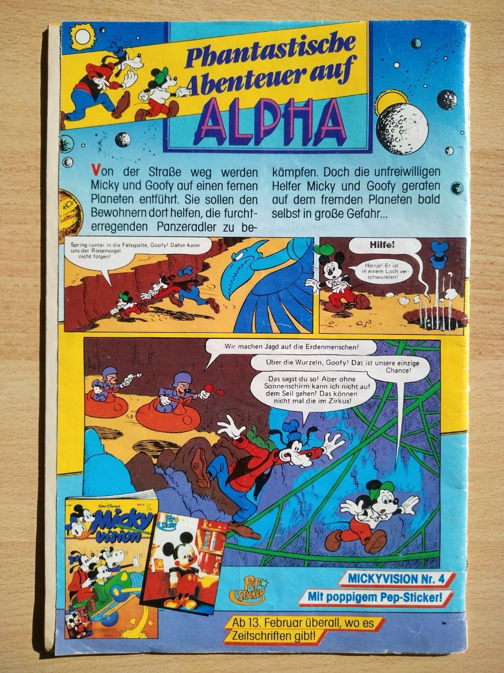 Comics: Micky Vision Nr. 3/90 – Gebraucht aus Jona von Argus36 1
