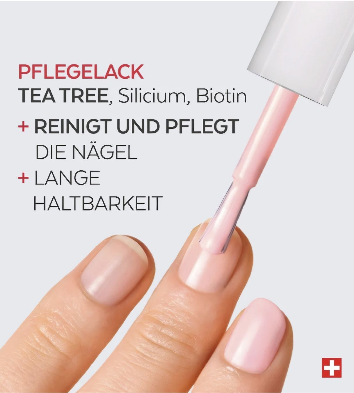 Nagellack: Poderm Nagellack Color Care Teebaum - Rose  – Gebraucht aus Niederhasli von Maluja 2
