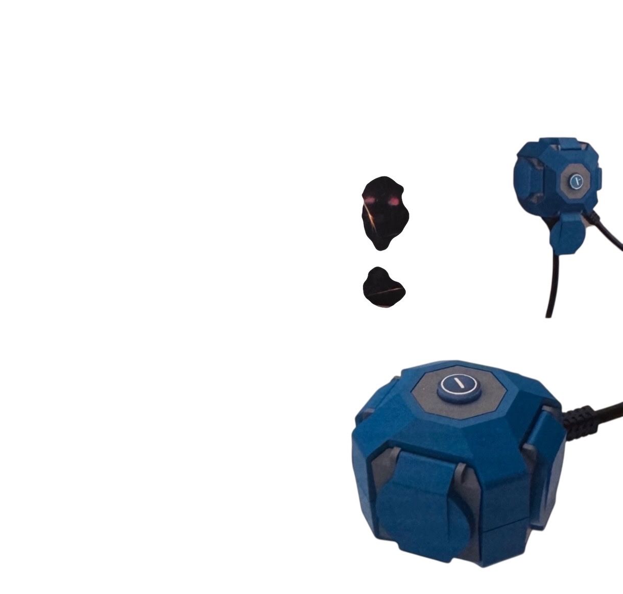 Alimentazione elettrica: Steckdosenkugel 4 x 16 A Steckdose mit Ein-/Ausschalter – Nuovo (secondo la descrizione) da Bülach venduto da StoreInShop.com 7