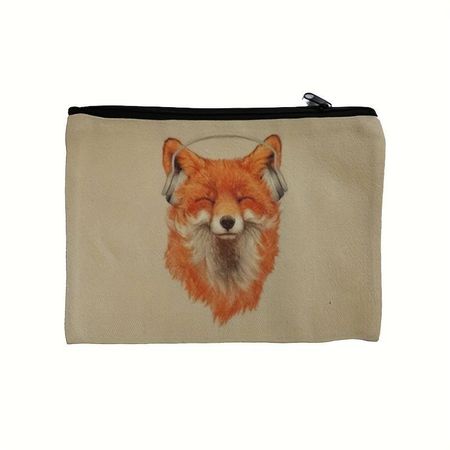 Beutel Reisverschluss Aufbewahrungstasche "Fuchs"