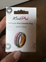 Knit pro Rainbow reihenzählerring