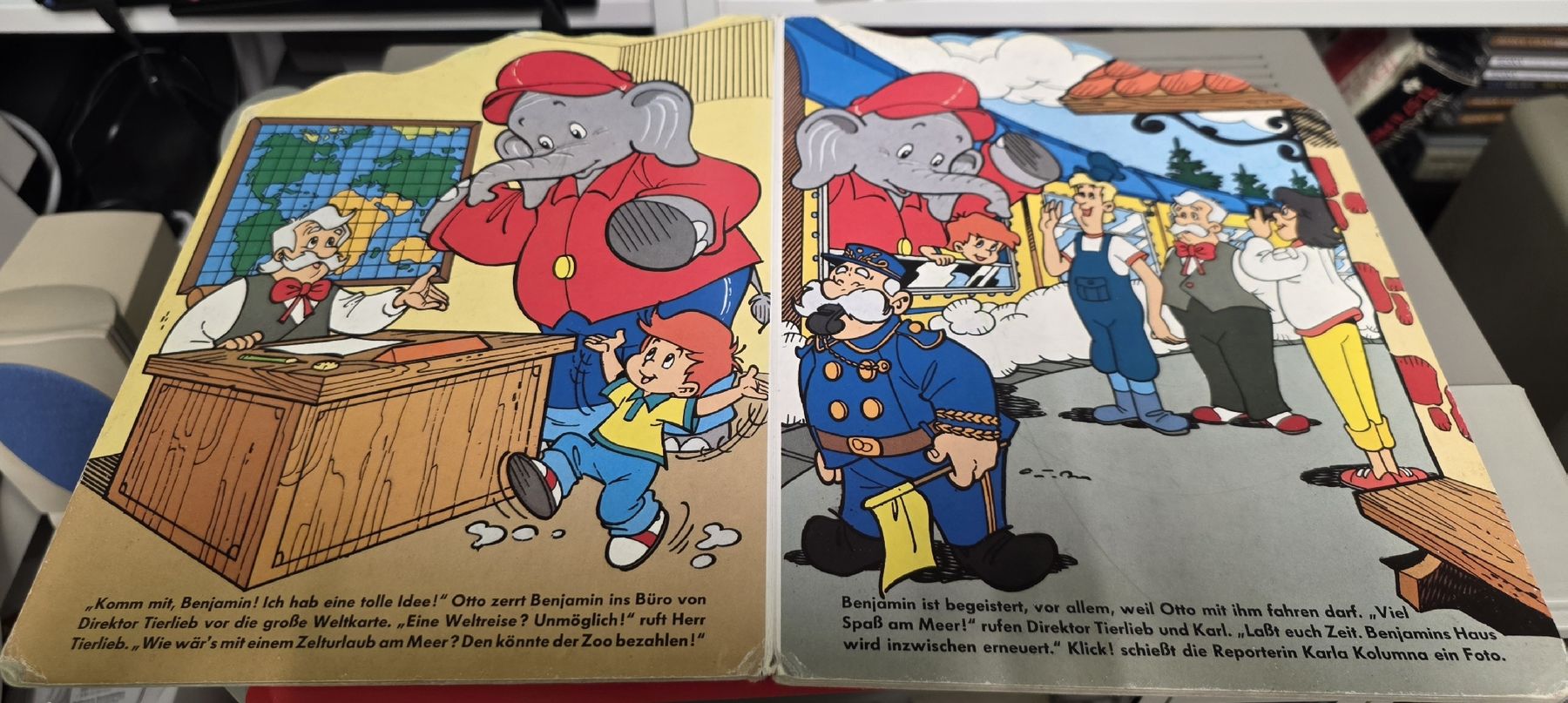 Bücher: Unterwegs mit Benjamin Blümchen - 1993 (BUCH) – Gebraucht aus Reinach BL von _MasterK_ 2