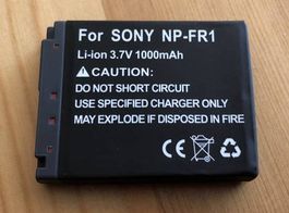New Neue Batterie Akku für Sony NP-FR1