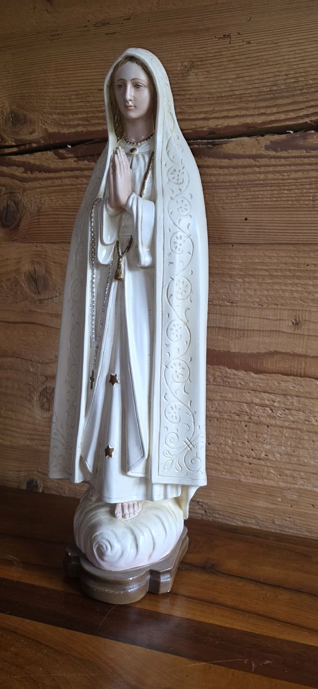 Statuette: Madonna Statue mit Signatur – Usato da Wolfhalden venduto da Nati-Nati 1