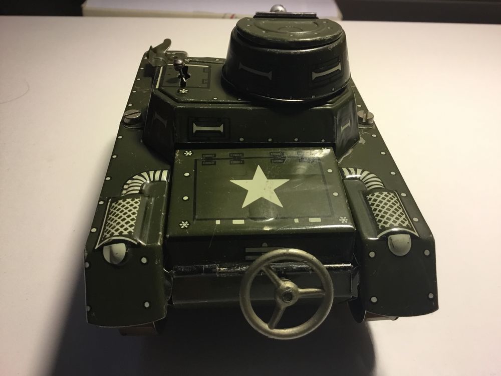 Alter grosser Blechpanzer ”GAMA” Germany 50er Jahre 4