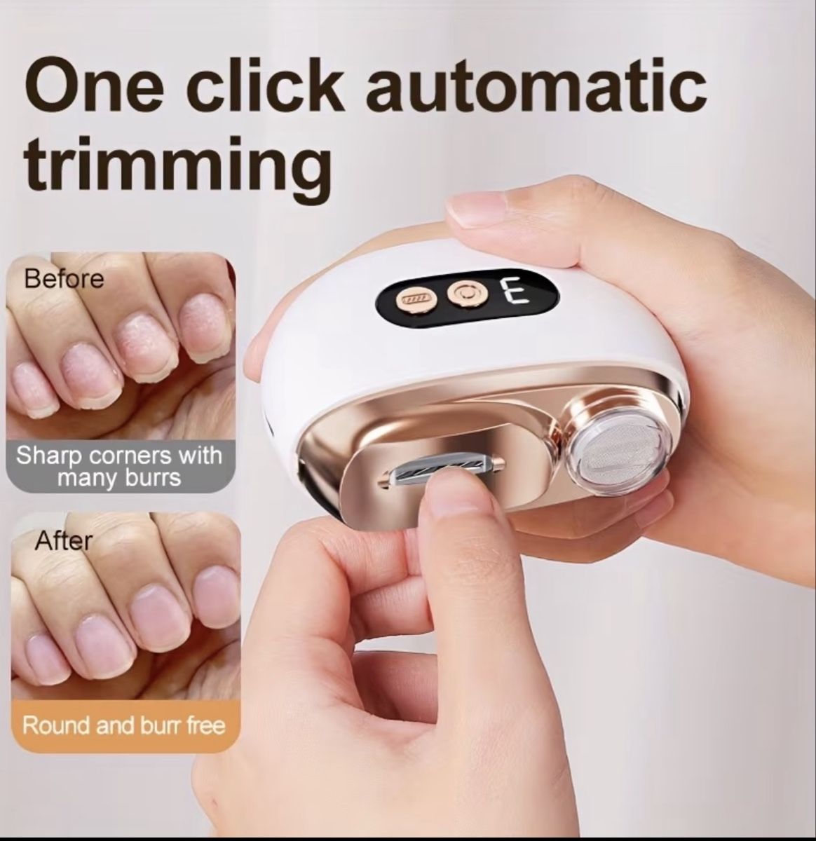 Manicure: Elektrischer Nagelknipser weiss  – Nuovo e nell'imballaggio originale da Kloten venduto da digi-Galaxy 1