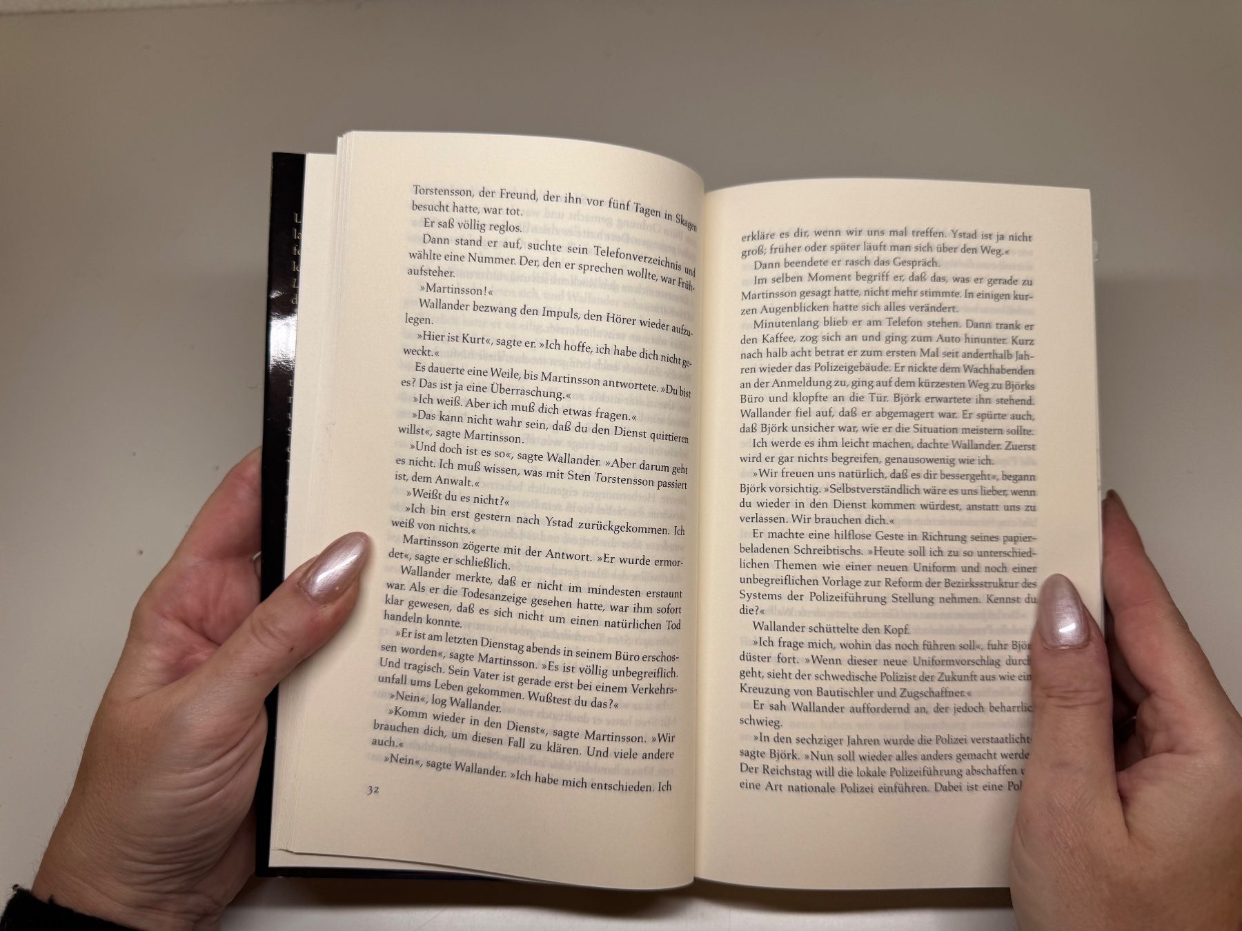 Libri: ROMAN: Henning Mankell, Der Mann, der lächelte – Usato da Grosswangen venduto da Deutsche_Romane 4
