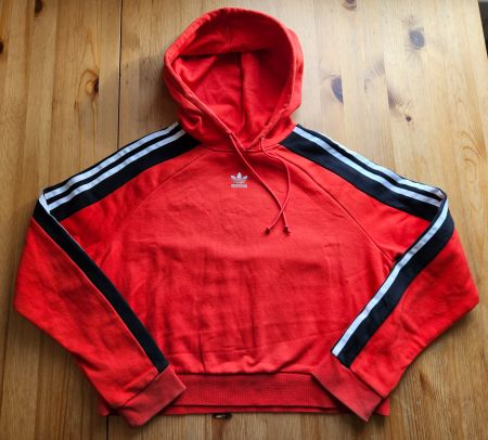 Cropped Sweater adidas Grösse S retro Pullover Hoodie