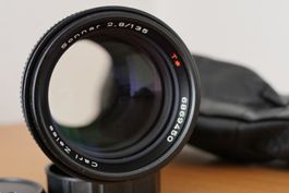 Carl Zeiss Sonnar 2,8/135 mm MM Yashica-Contax