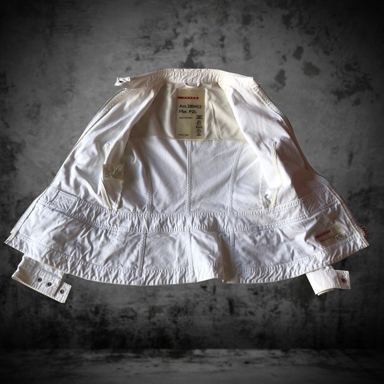 Prada Giacche: Jacket Prada White Women 42 – Usato da Genève venduto da ang_7j7j 3