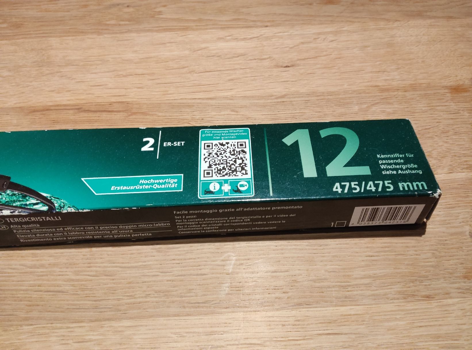 Tutti pezzi di ricambio auto: Scheibenwischer - 2er-Set - einfache Montage - Chevy bis VW – Nuovo e nell'imballaggio originale da Zofingen venduto da Justice79 2