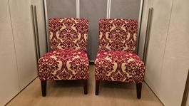 Set aus 2 barocken Sessel
