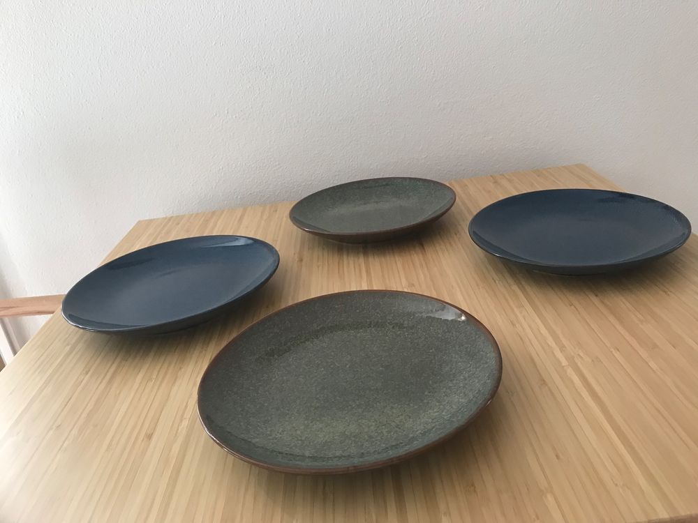 Made In Cookware Set Di 4 Piatti Per Antipasti In Porcellana Bianca 20,32 Cm - Fatto In Inghilterra