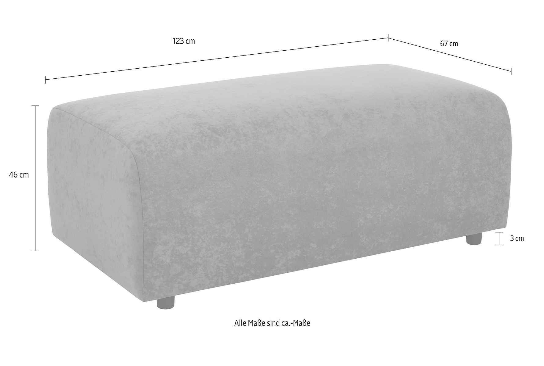Hocker: Home affaire Hocker Riveo, mit Boxspringfederung, Cord-Bezug – Neu und originalverpackt aus Sevelen von Stopglobal. 6