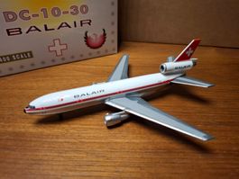 Flugzeugmodell Balair DC-10-30 Massstab 1:400 gebraucht