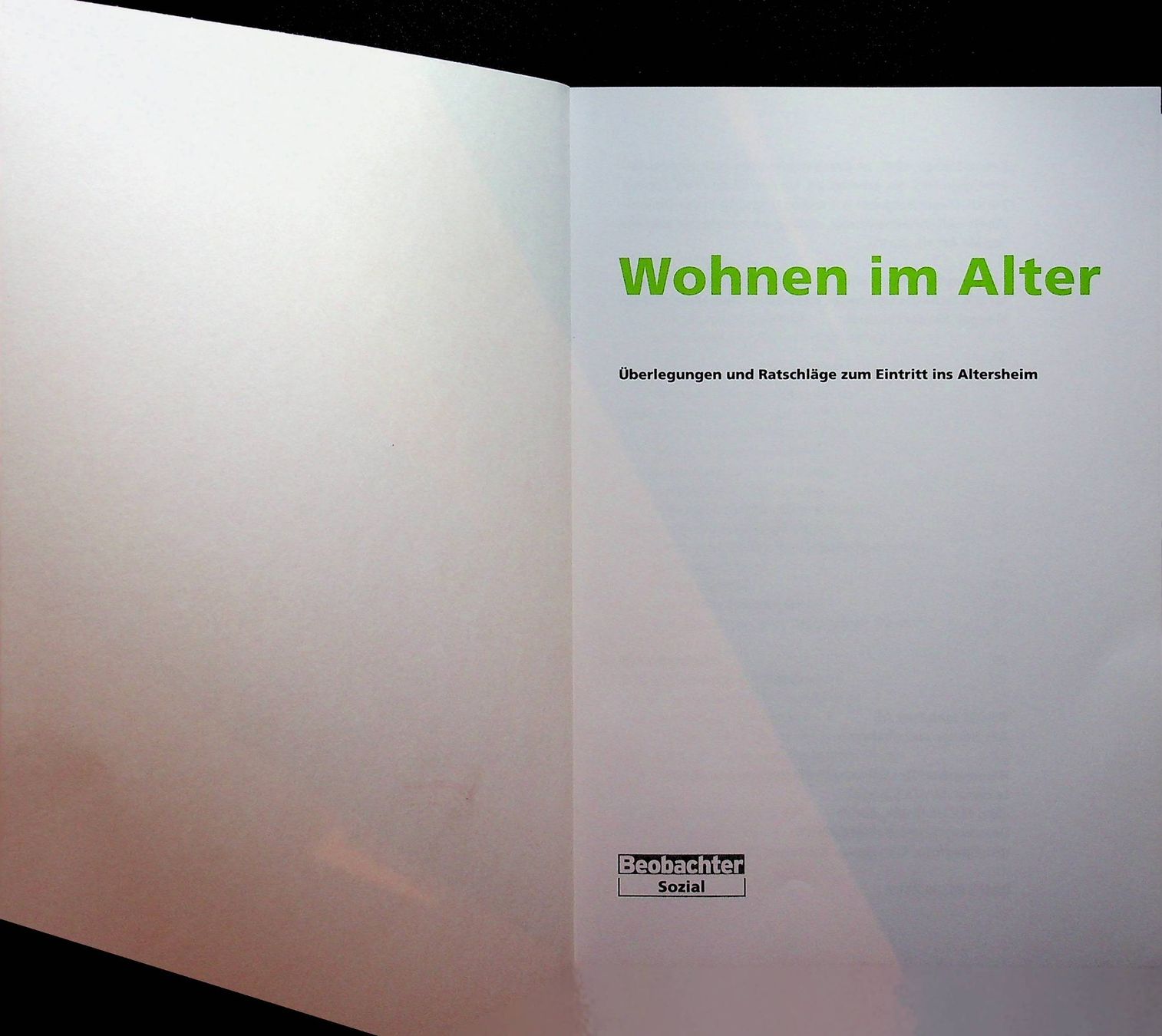 Libri: Katrin Stäheli Wohnen im Alter – Usato da Reitnau venduto da Zaomir 2
