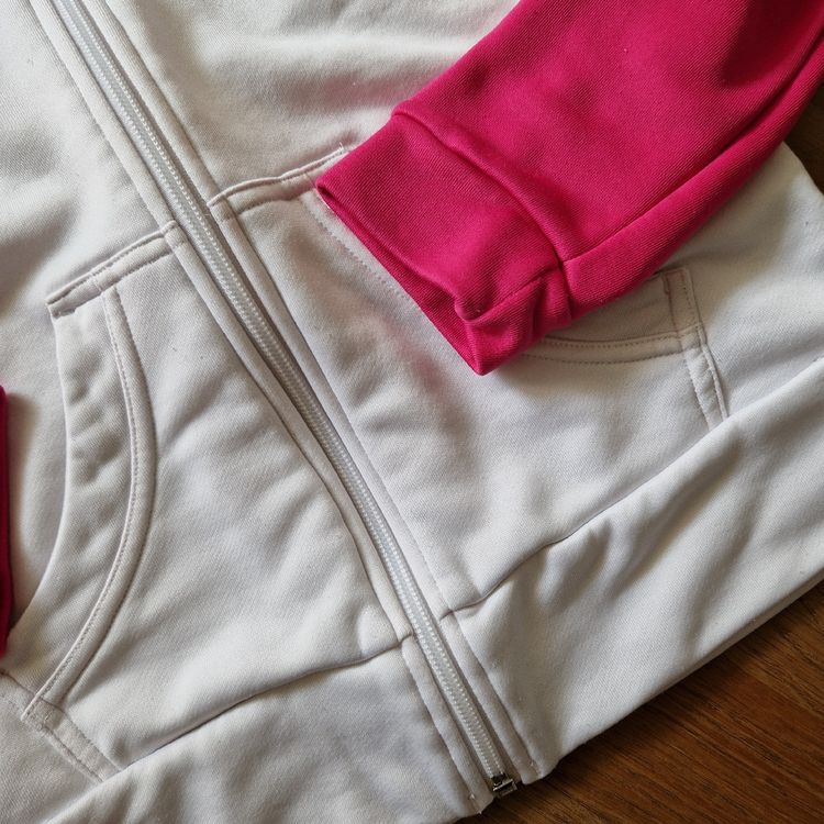 Adidas Giacche: Adidas Jacke, Grösse S, Rosa/Weiss – Usato da Nendeln venduto da Zopfie_ 2