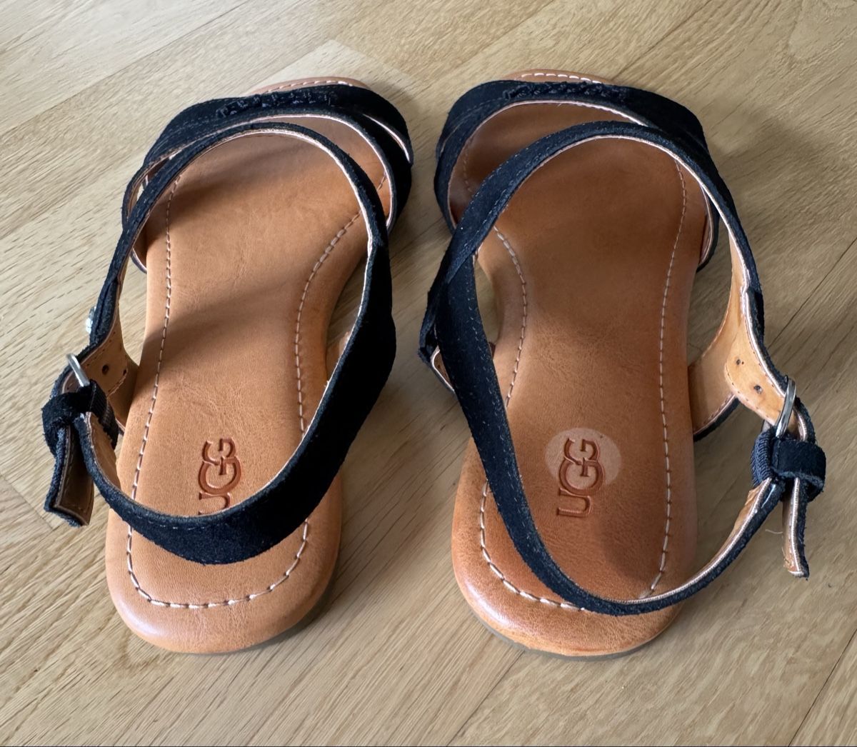 Ugg Scarpe da donna: Ugg Sandalen, schwarz, Grösse 39, neu. – Nuovo (secondo la descrizione) da Aesch BL venduto da Micimacko-4 3