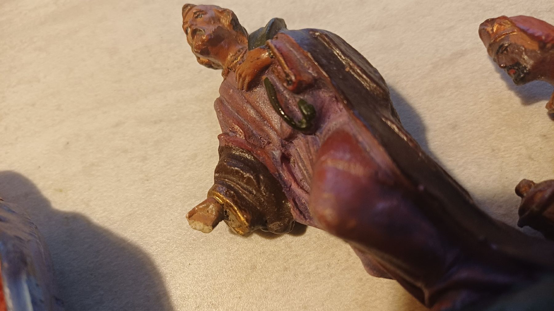 Statuette: Alte Krippenfiguren 7 Teile  – Usato da Flawil venduto da Naphtali 7