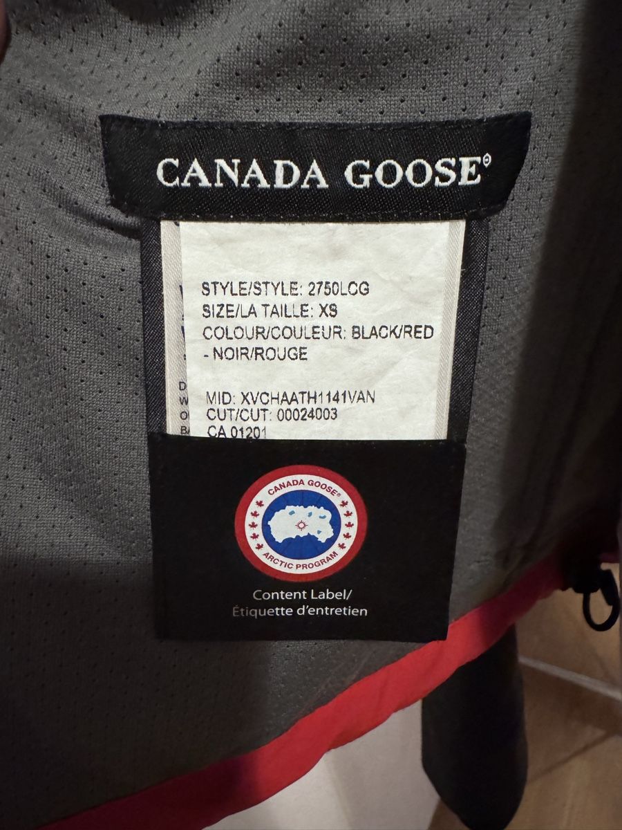 Canada Goose Vestes: Canada Goose Softshell Jacket - Black/Red - Size XS – Neuf (Voir description) à Thalwil par ver_jql9 6