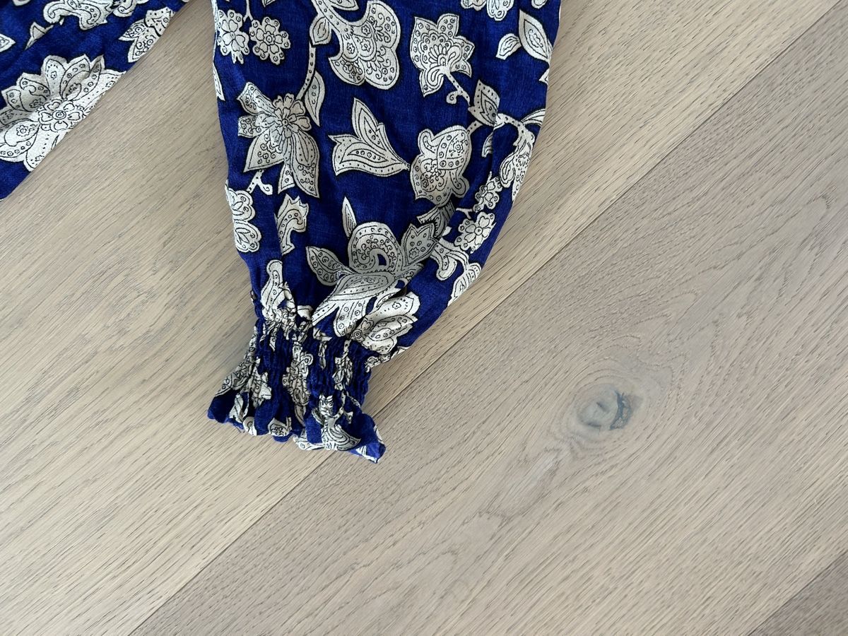 Zara Vestiti: Zara Kleid Boho Blau Blumen Lang Gr. S – Usato da Zug venduto da Gibbi80 1