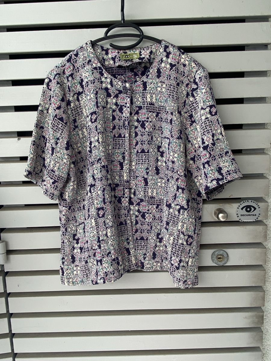 Camicette: Blouse à manche courte à motifs – Usato da St-Légier-Chiésaz venduto da lea_6k5s