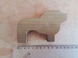 Holzlöwe Deko Löwe Holzfigur Dekoration Tierfigur Löwe Holz