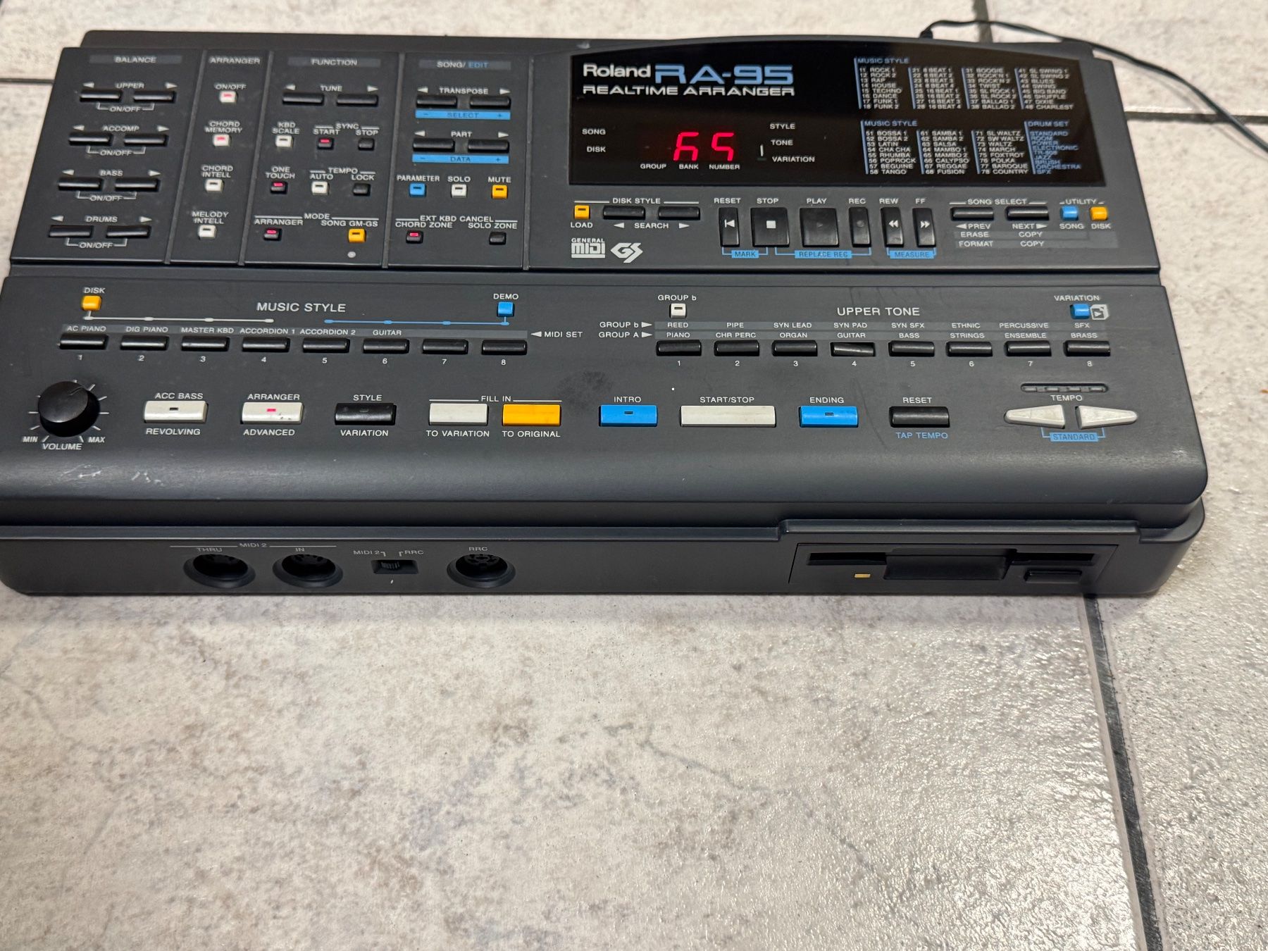 Roland Musikinstrumente: Roland | RA-95 | Realtime Arranger – Gebraucht aus Kaiseraugst von Drasa 1
