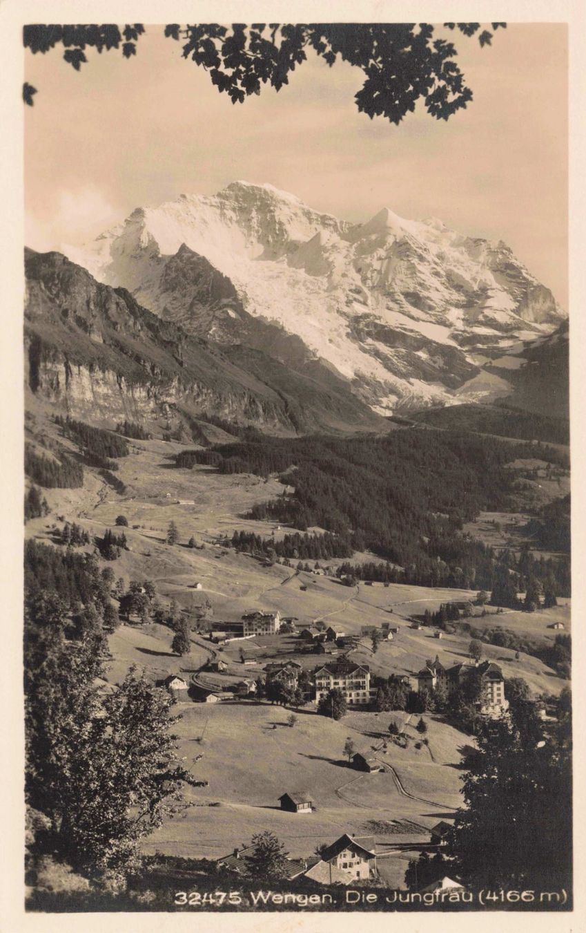 Cartoline postali: Wengen – Usato da Biasca venduto da Blenio71
