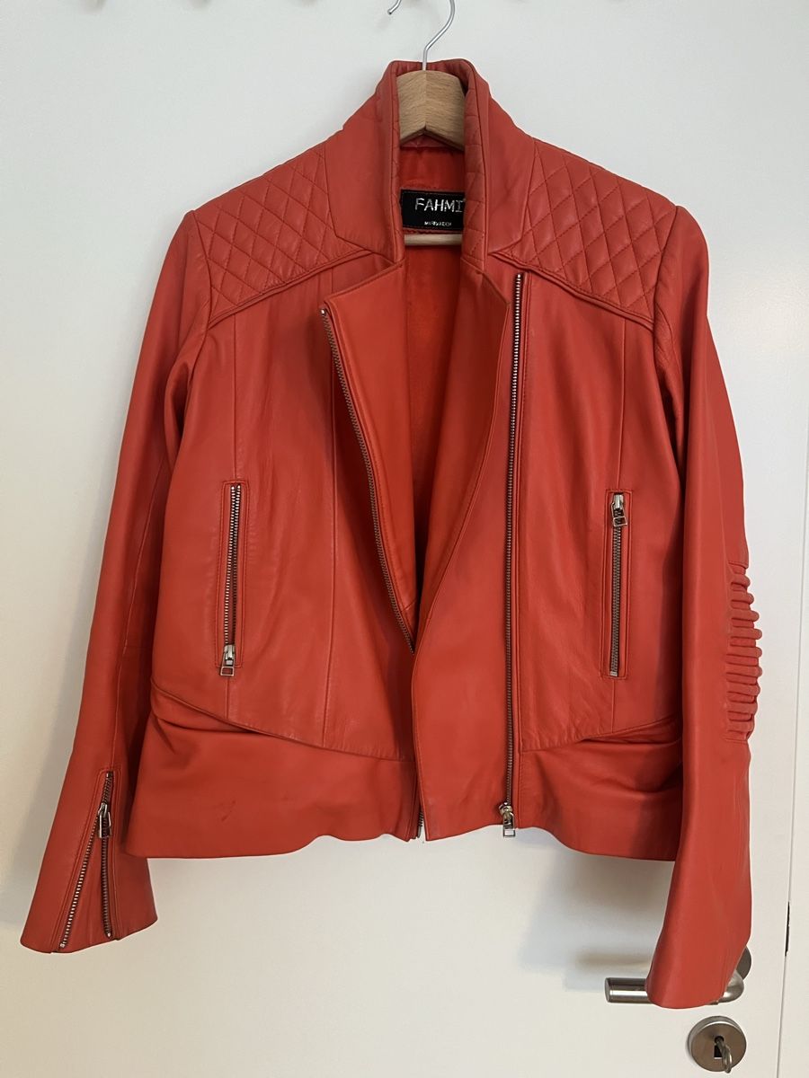 Giacche: Lederjacke Dunkel Orange – Usato da Basel venduto da mar_rlr9