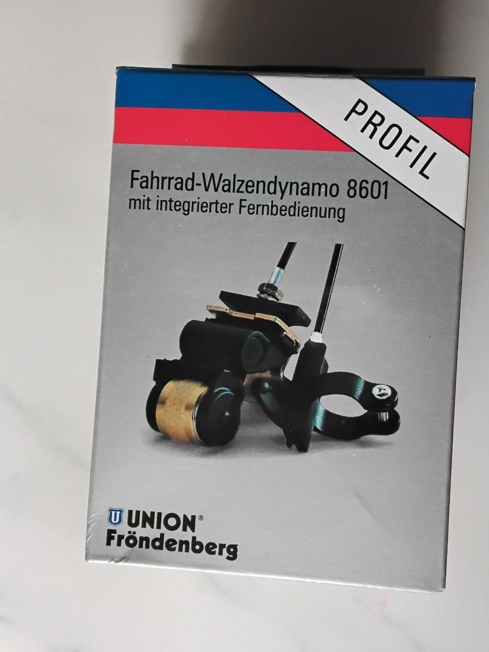 Pièces détachées: Neuer Union Walzendynamo 8601 6V 3W – Neuf avec emballage d'origine à Lohn-Ammannsegg par analogis
