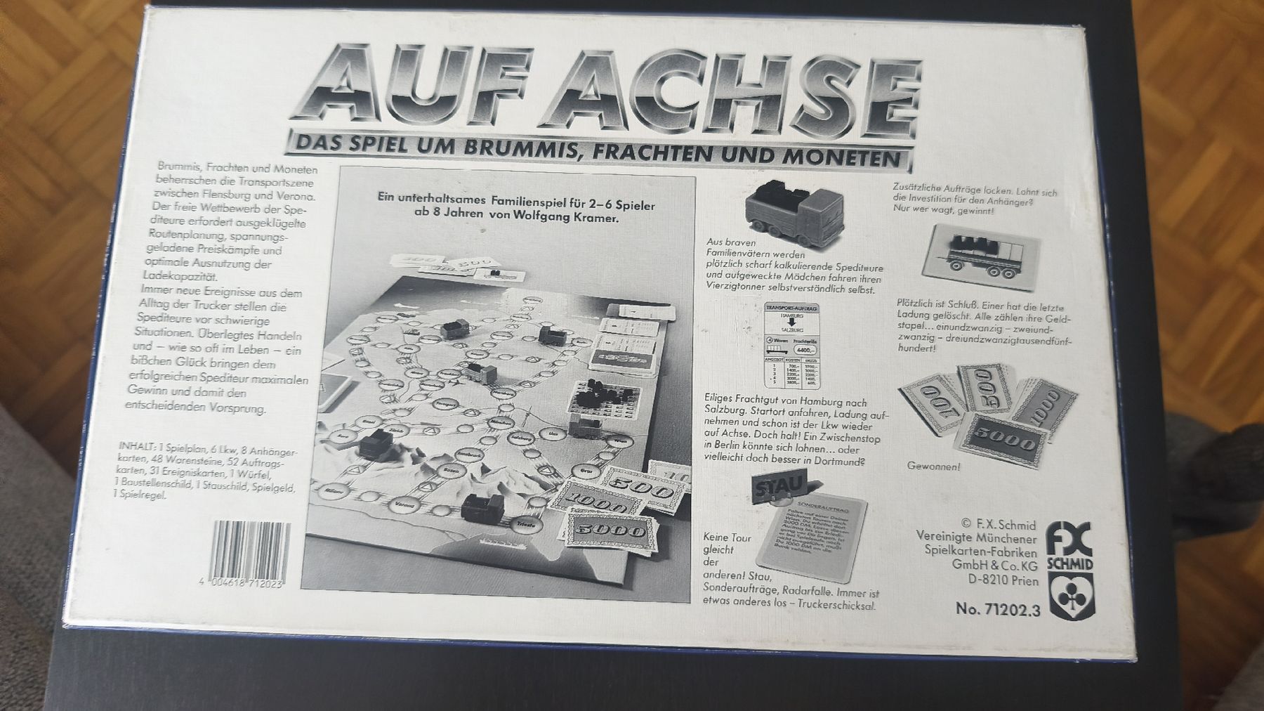 Giochi: Auf Achse - Gesellschaftsspiel – Usato da Kriens venduto da honeybadger45 3