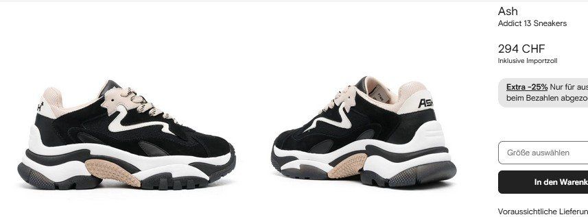 Versace Scarpe da uomo: ASH Addict 13 Sneakers  .40 – Nuovo (secondo la descrizione) da Collonges venduto da Allegree 2