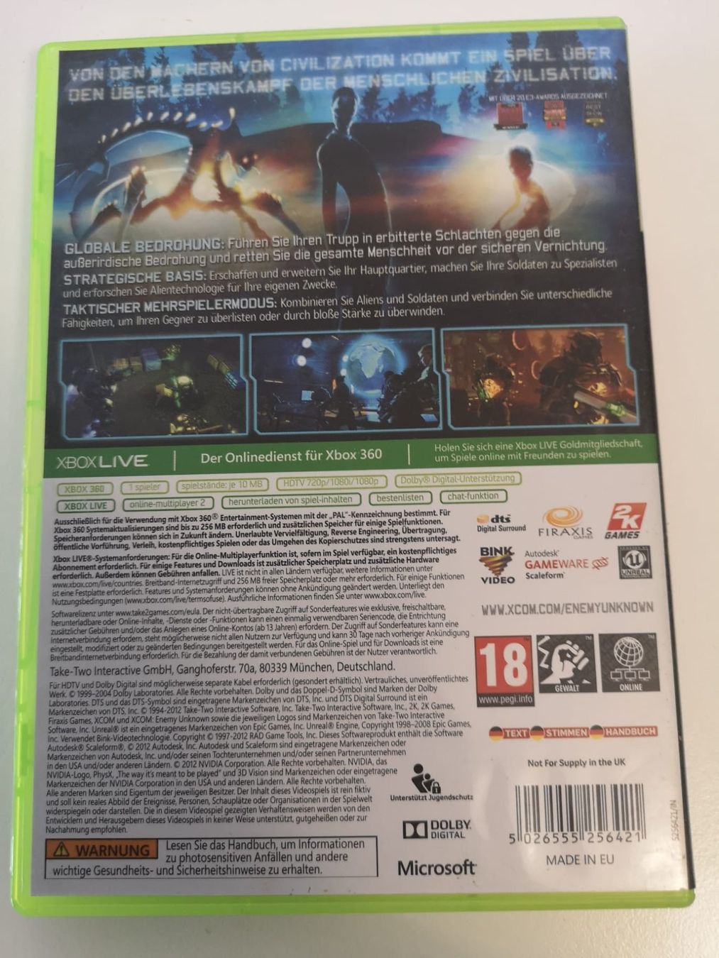Giochi: XCOM Enemy Unknown (XBOX 360) – Usato da Herisau venduto da Seyashop_2 2