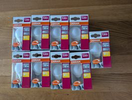 9x OSRAM E14 LED Warm White