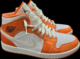 Jordan 1 Mid "Metallic Orange" Size 43