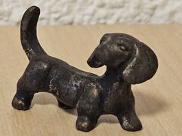 Miniaturfigur, Hund, Dackel