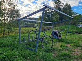 Top Velounterstand Fahrradunterstand für 8 - 10 Velo