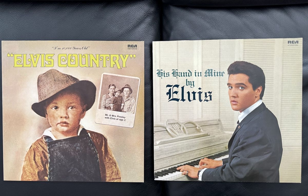 Schallplatten: 2 Elvis Presley Schallplatten. vinyl – Gebraucht aus Goldach von Donpancho