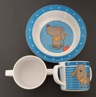 *SIGIKID - KINDERGESCHIRR - SET* B'DM 15.5/H 4.5/GEBR./3 T.