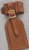 Edler Louis Vuitton Gepäckanhänger aus Leder - Top Zustand