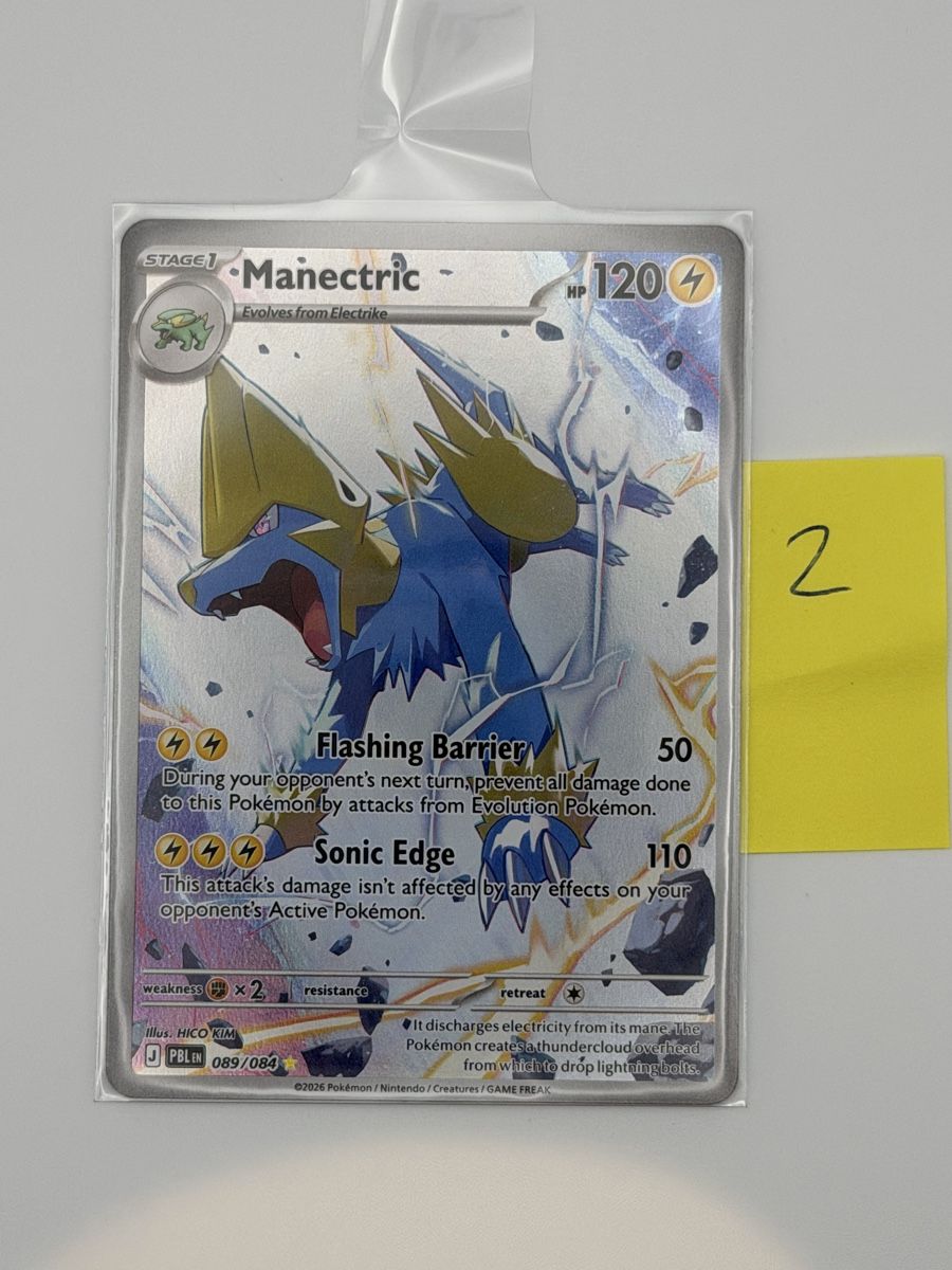 Pokémon Carte collezionabili: Pokémon Manectric 089/084 – Nuovo (secondo la descrizione) da Uster venduto da CDM96