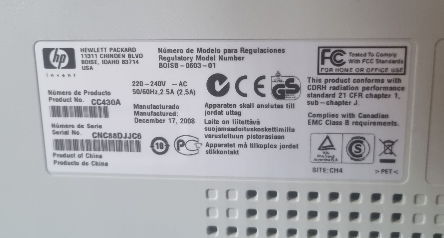 Hewlett Packard Stampanti: HP Color LaserJet CM1312 MFP Multifunktionsdrucker – Usato da Auslikon venduto da nidirene 2