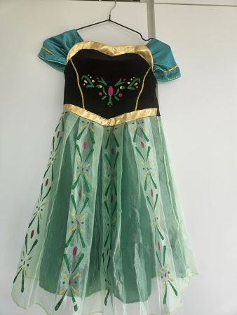 Frozen Anna Kostüm Gr. 4-5 Jahre