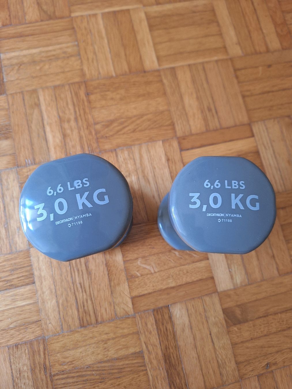 Decathlon Hanteln & Gewichte: Hantelset 3 kg von Decathlon – Gebraucht aus Bern von aiiinaddd 2
